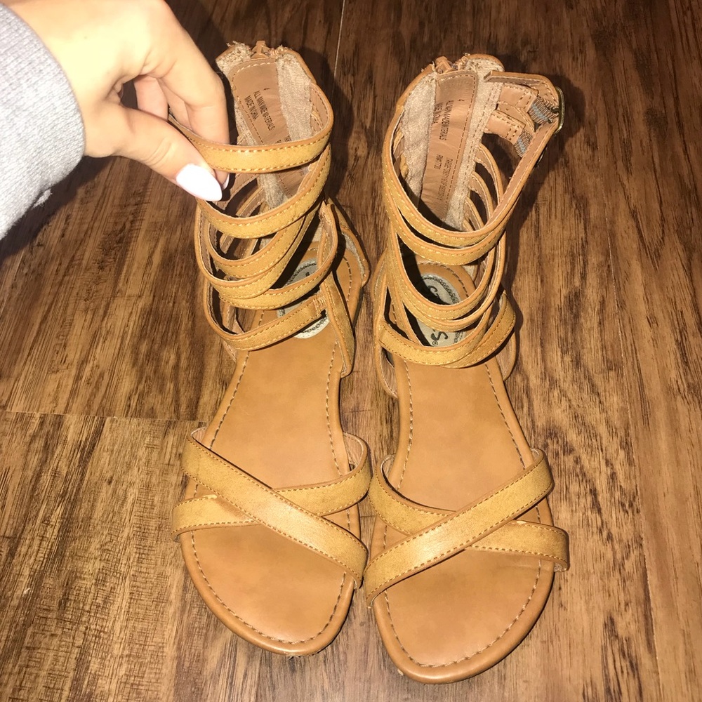 Stevie’s gladiator sandals